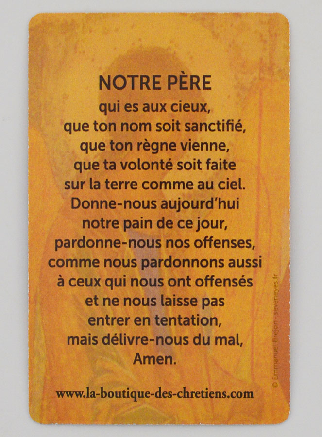 Confezione 10 Cartoline Preghiera del Padre Nostro (pic 4)
