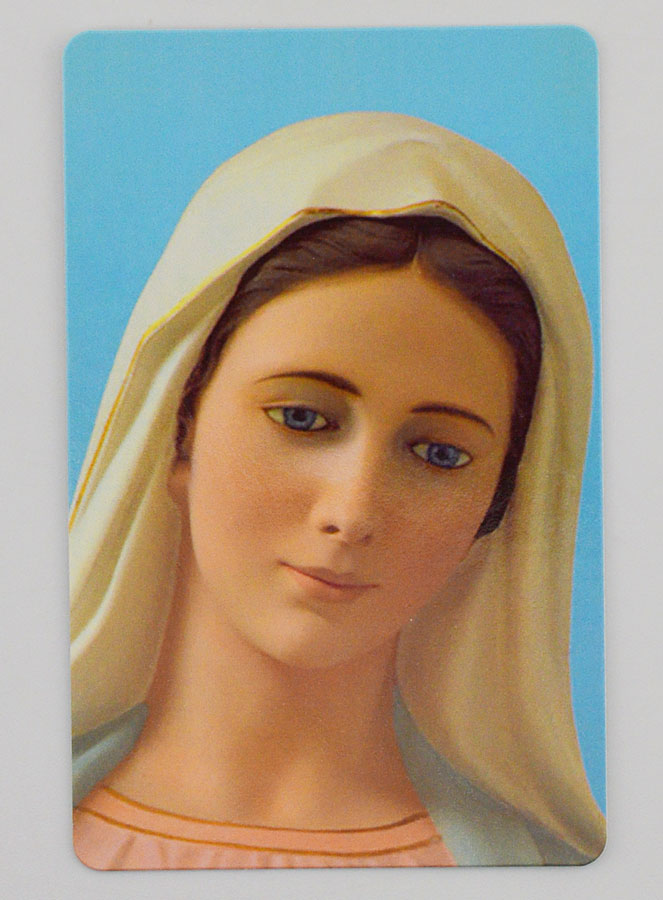 Confezione 10 Cartoline di Preghiera - Rallegrati Maria (pic 3)
