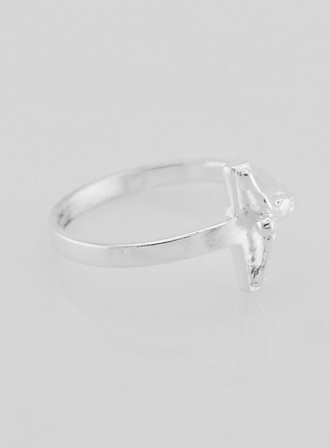 Anello Croce del Cristo in Argento 925/1000 - Misura 58 (pic 3)