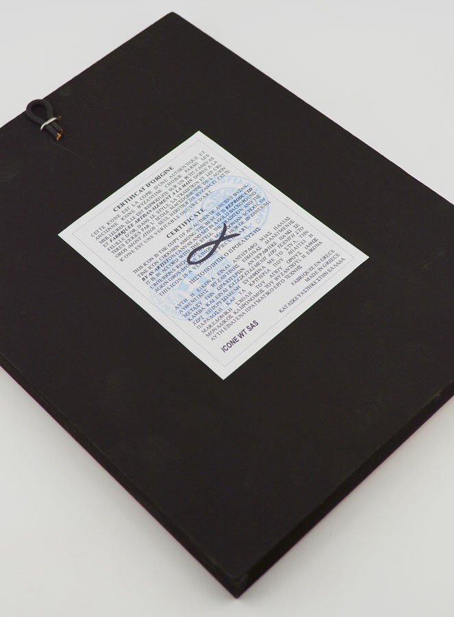 Icona Bizantina Maria Porta del Cielo - 24cm (pic 4)