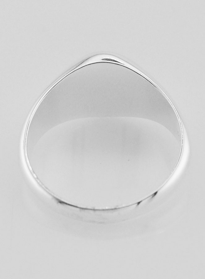 Anello Chevalier Croce di Cristo in Argento Massiccio - Misura 60 (pic 4)