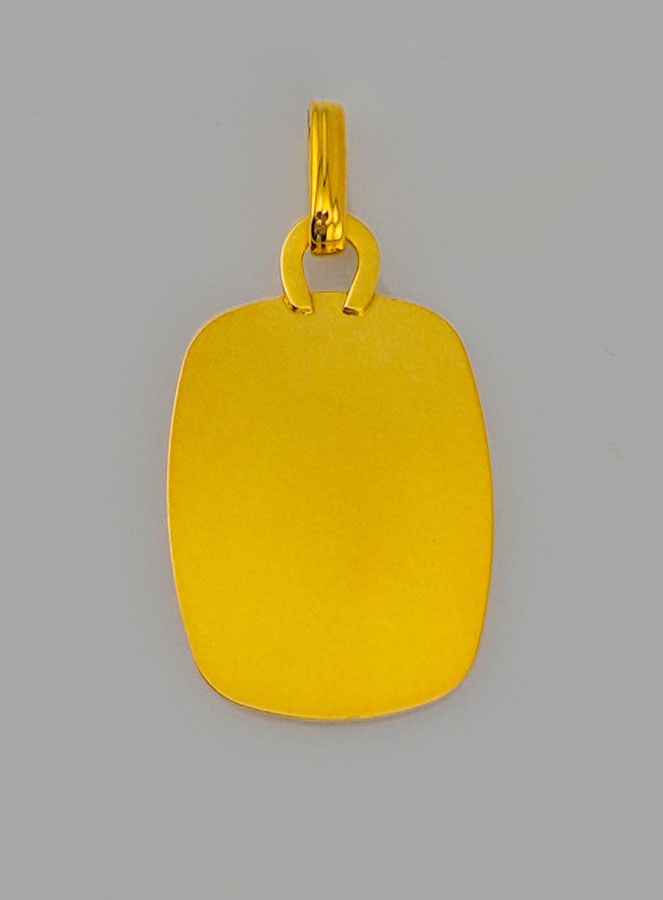 Medaglia di San Cristoforo in Oro 375/1000 (pic 4)