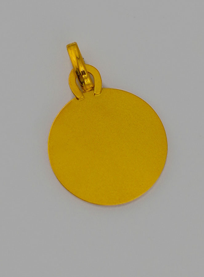 Medaglia Angelo Raffaele in Oro 375/1000 (pic 4)