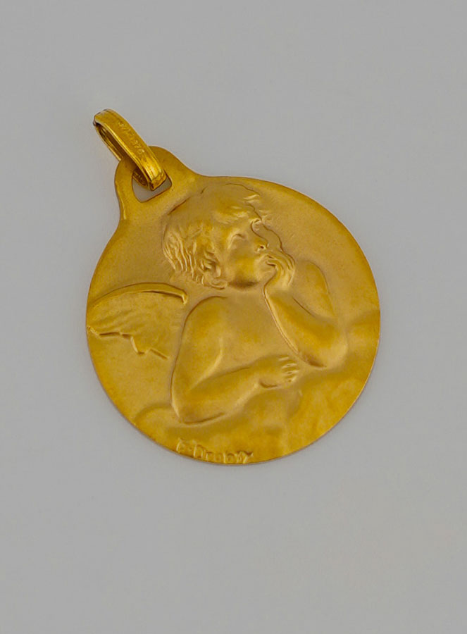 Medaglia il Mio Angelo Custode in Oro (pic 2)