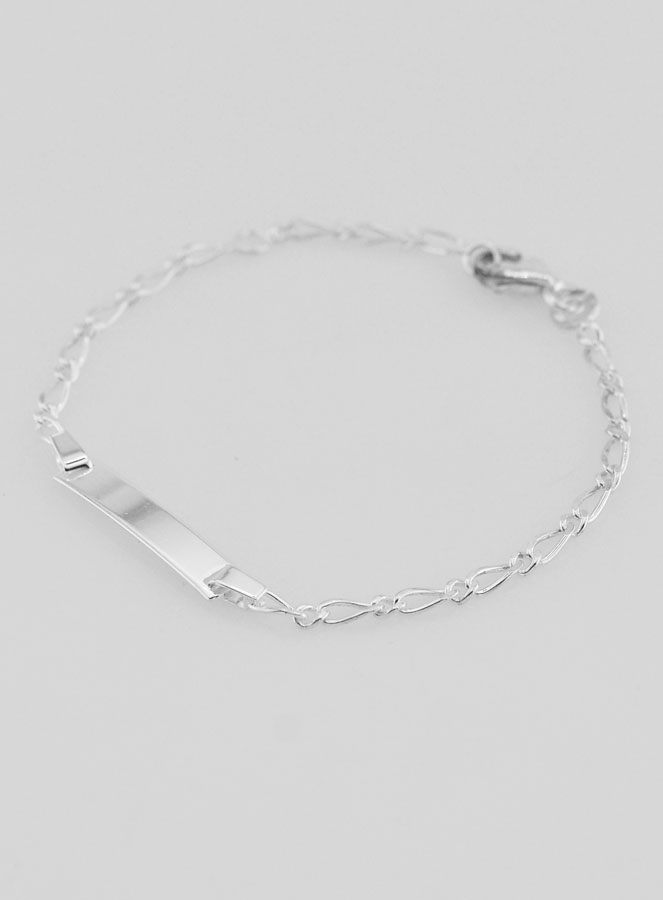 Gourmette di Battesimo Neonato In Argento 925/1000 - 15cm (pic 3)