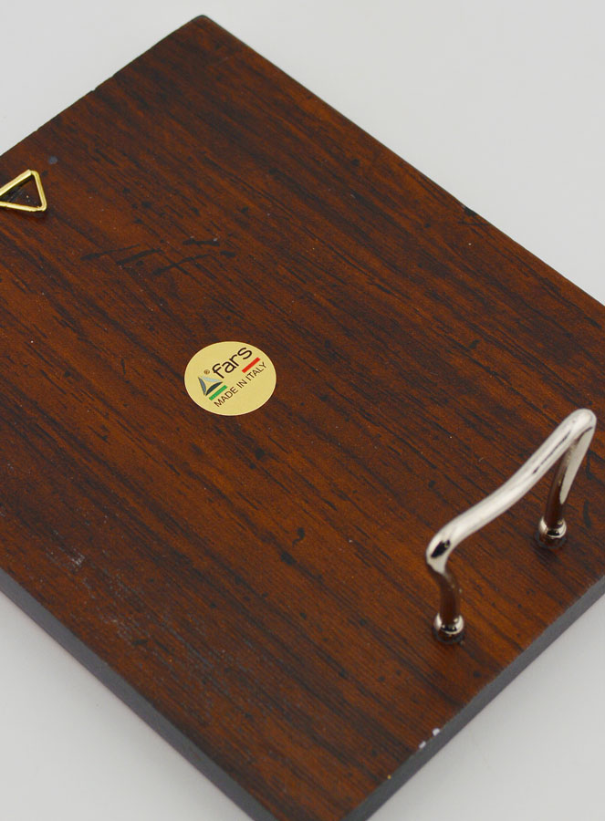 Icona Bizantina Sant'Antonio da Padova dipinta a Mano - 13cm (pic 4)