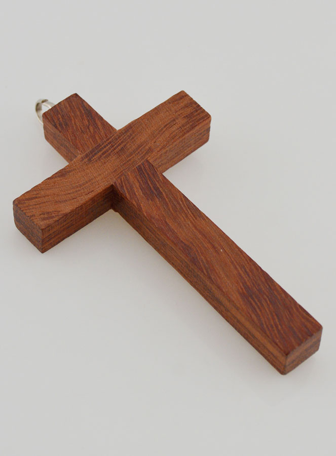 Ciondolo Croce Prima Comunione in legno Moderno (pic 4)