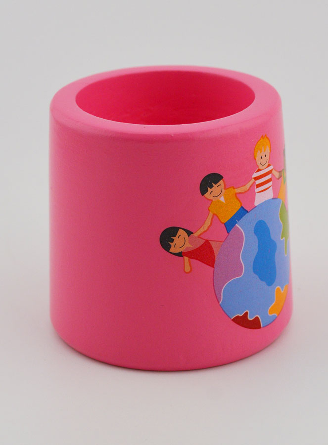 Candeliere Bambini del Mondo - Rosa (pic 4)