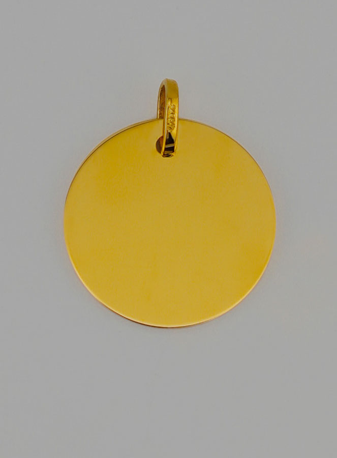 Medaglia Vergine con il Bambino Gesù in Oro (pic 4)