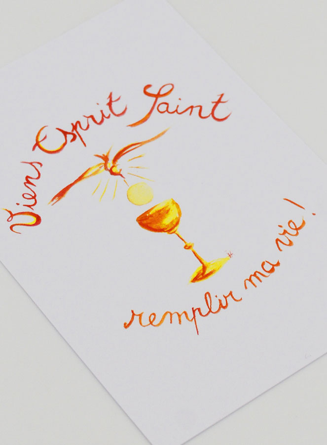 Biglietto di Cresima - Vieni Spirito Santo (pic 3)