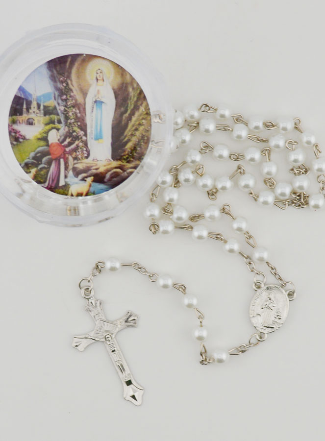 Rosario di Perle in Madreperla Bianca (pic 4)