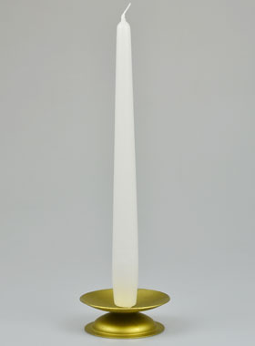 Candela da Tavola per Candelabro - Bianco - 25cm (pic 1)