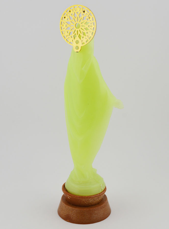 Statua Vergine Miracolosa Fluorescente - 14cm (pic 4)