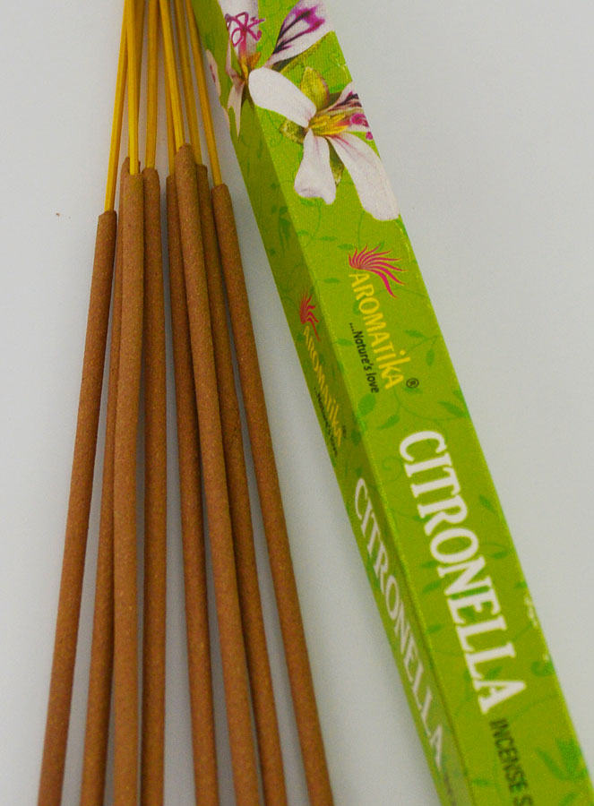 Incenso Citronella - Aromatika 8 Bastoncini (pic 4)