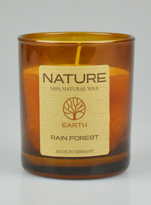 Candela Bio Collezione Natura - Profumi di Foresta Tropicale - 8 x 7 cm (pic 2)