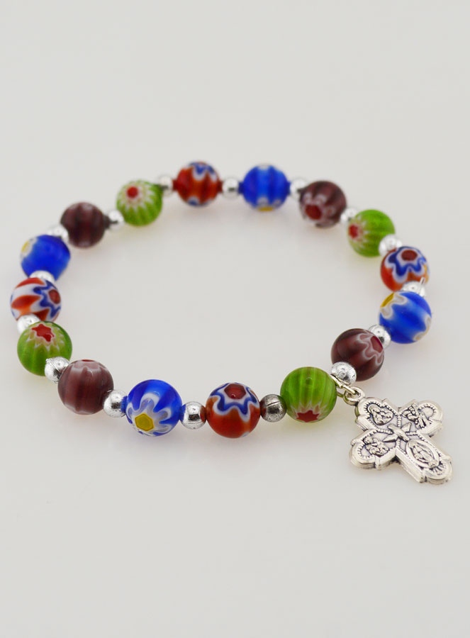 Bracciale Religioso in Perle di Murano (pic 3)