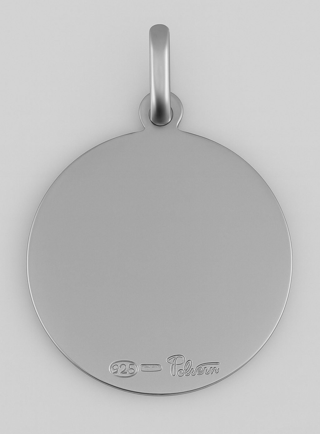 Medaglia San Giuda in Argento Rodiato 925/1000 - 23mm (pic 2)