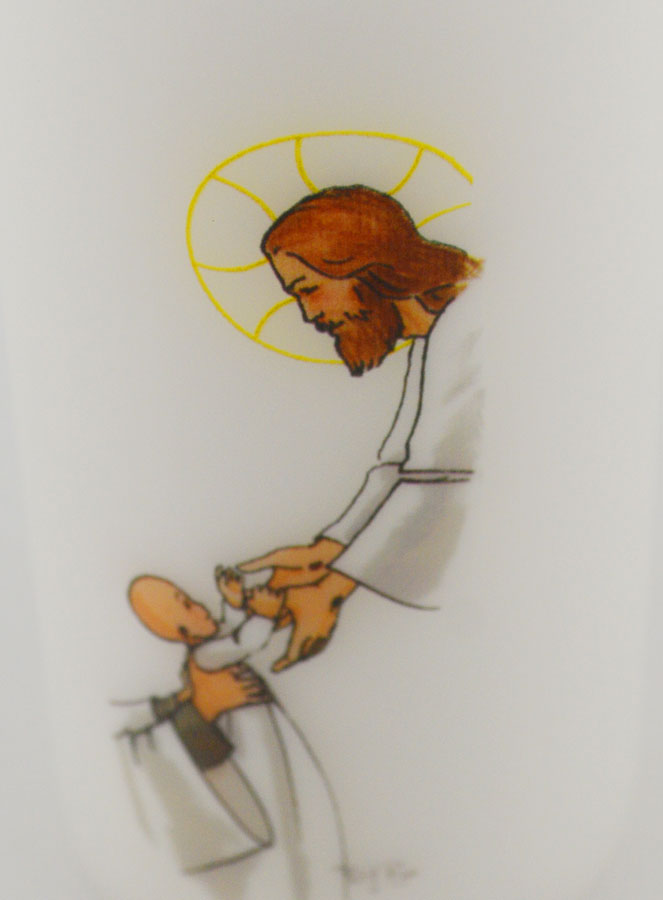 Candela Cero di Battesimo - Legato al Cristo per la Vita (pic 4)