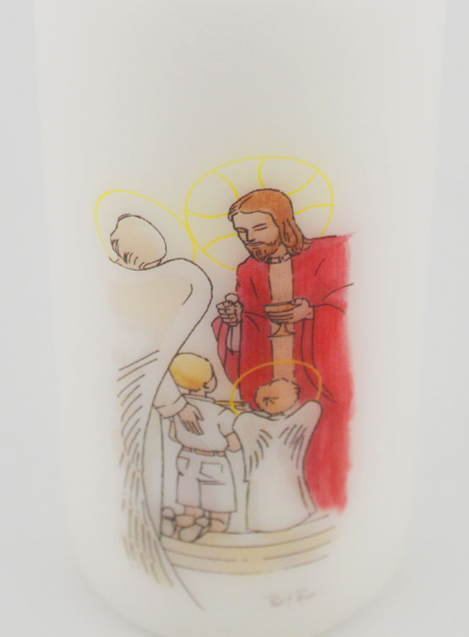 Cero di Prima Comunione Pane degli Angeli - Bambino Biondo (pic 4)