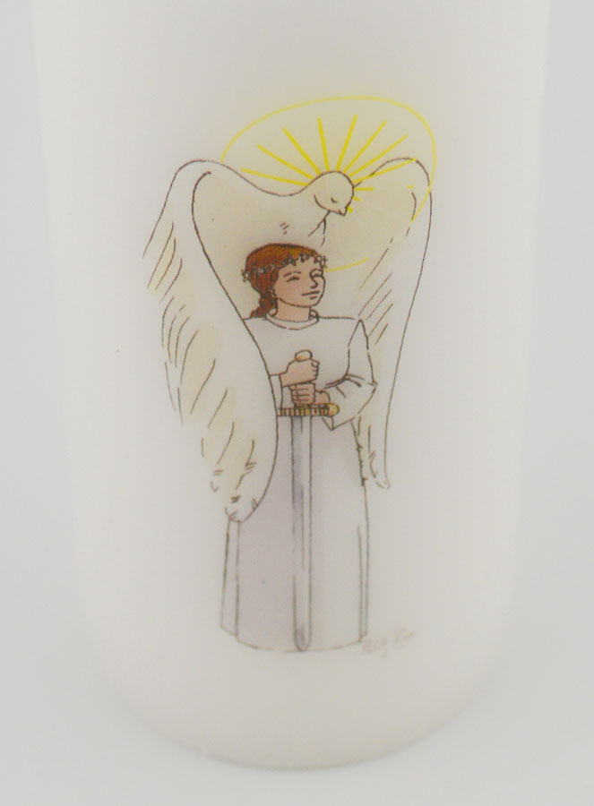 Cero di Cresima Cavalliere dello Spirito Santo - Femmina Mora (pic 4)