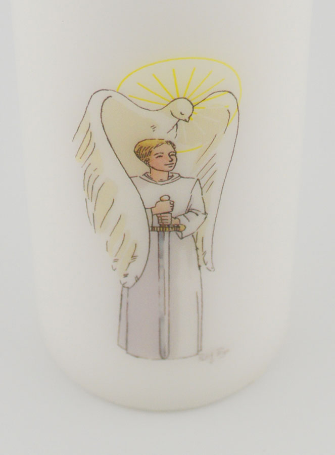 Cero di Cresima Cavalliere dello Spirito Santo - Maschio Biondo (pic 4)