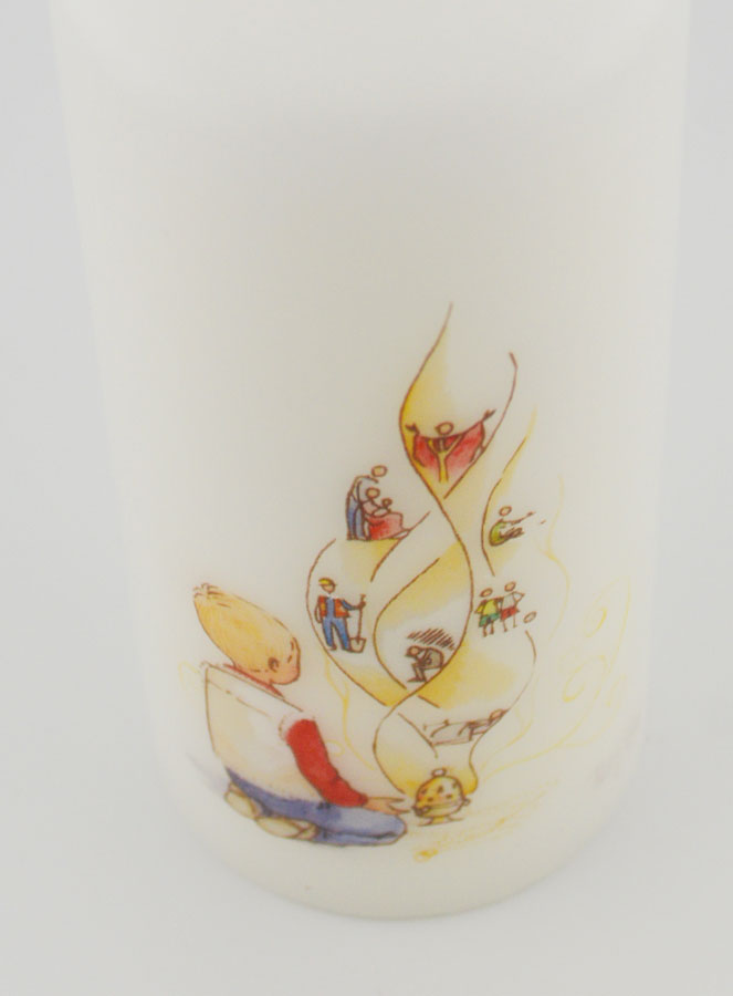 Candela Cero di Comunione - Come Incenso Salga a Te la mia Preghiera (pic 4)