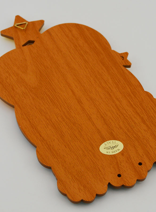 Icona Bambino Angelo Custode in Legno (pic 4)