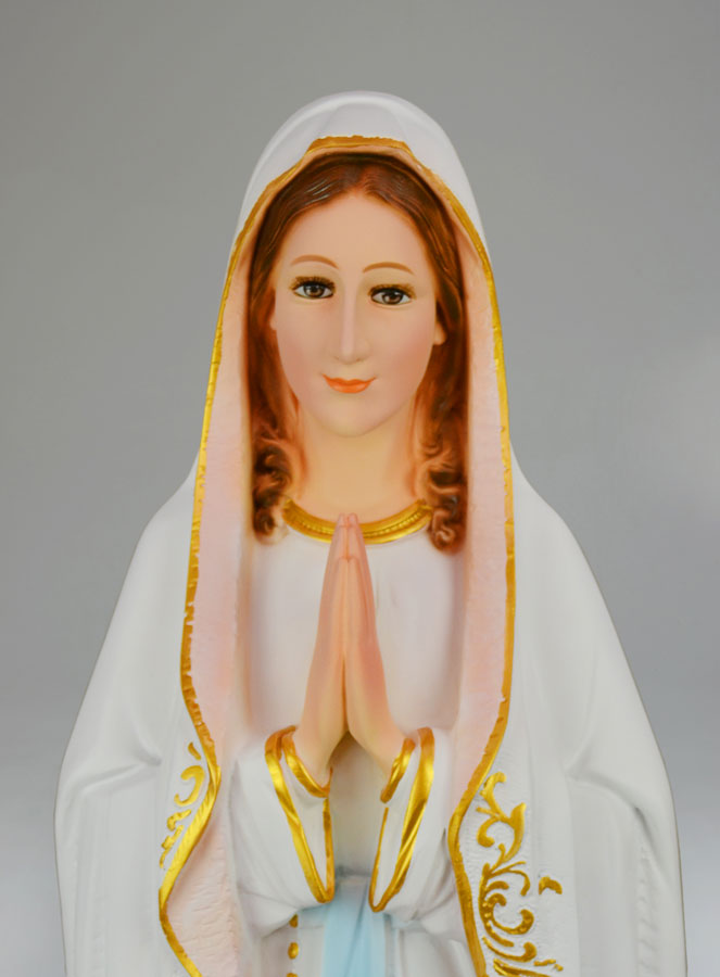 Grande Statua da chiesa Nostra Signora di Lourdes - 100cm (pic 3)