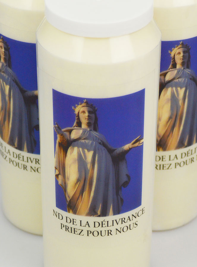 Set di 3 Candele per Novena Nostra Signora della Liberazione (pic 4)