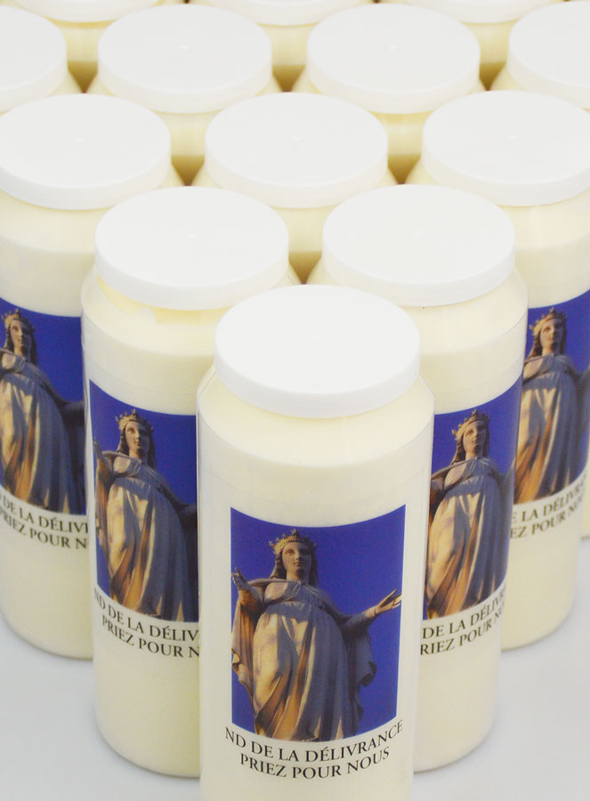 Set 20 Candele per Novena Nostra Signora della Liberazione (pic 4)