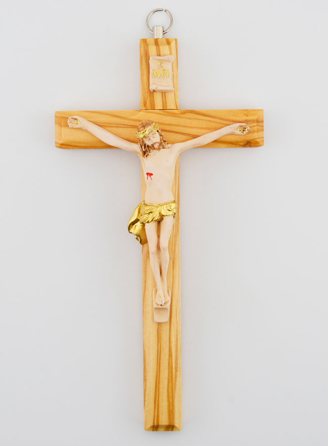 Crocifisso in Legno con Cristo - 17 cm (pic 1)