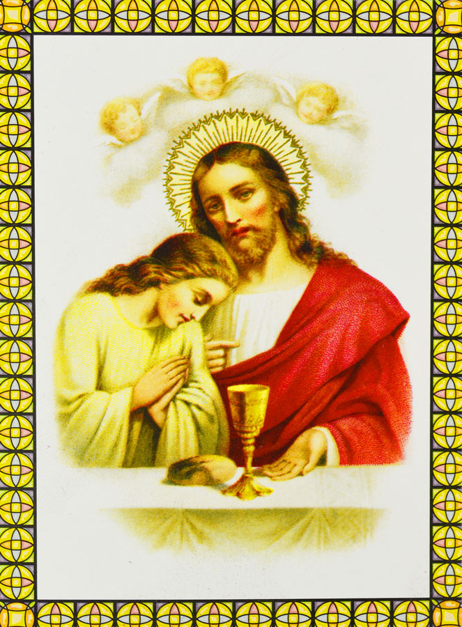 Cartolina di Comunione (pic 1)