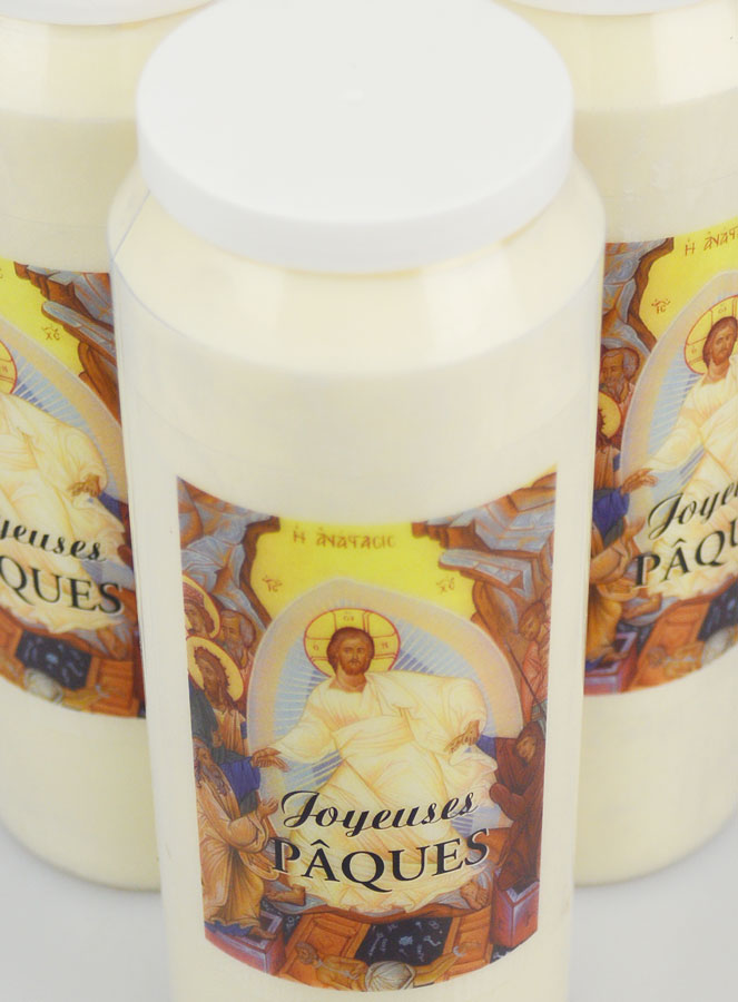 Set 3 candele per Novena Festa di Pasqua (pic 4)