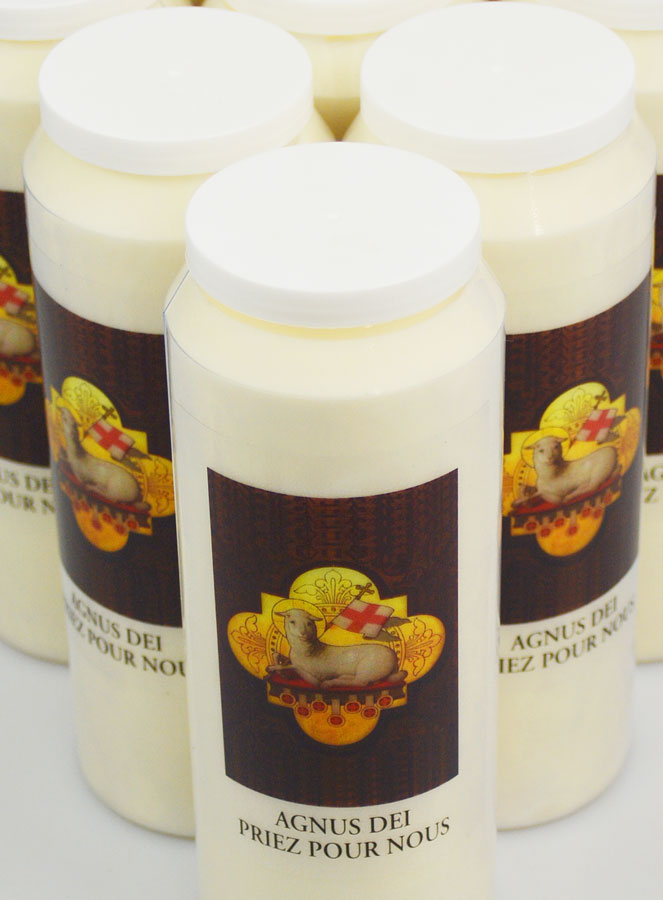 Set di 10 Candele di Novena Agnus Dei (pic 4)