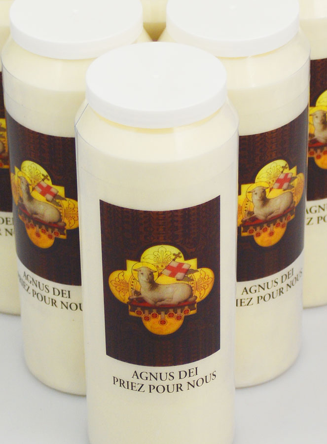Set di 20 Candele di Novena Agnus Dei (pic 4)