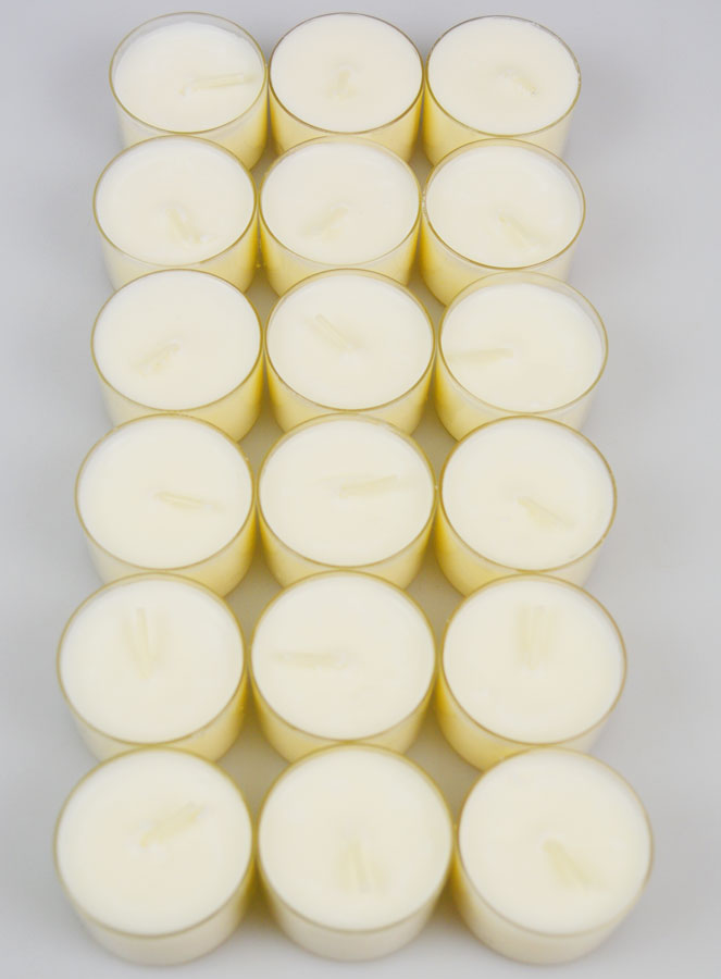 Confezione da 18 Lumini Bio 100% Naturali - 7 ore (pic 4)