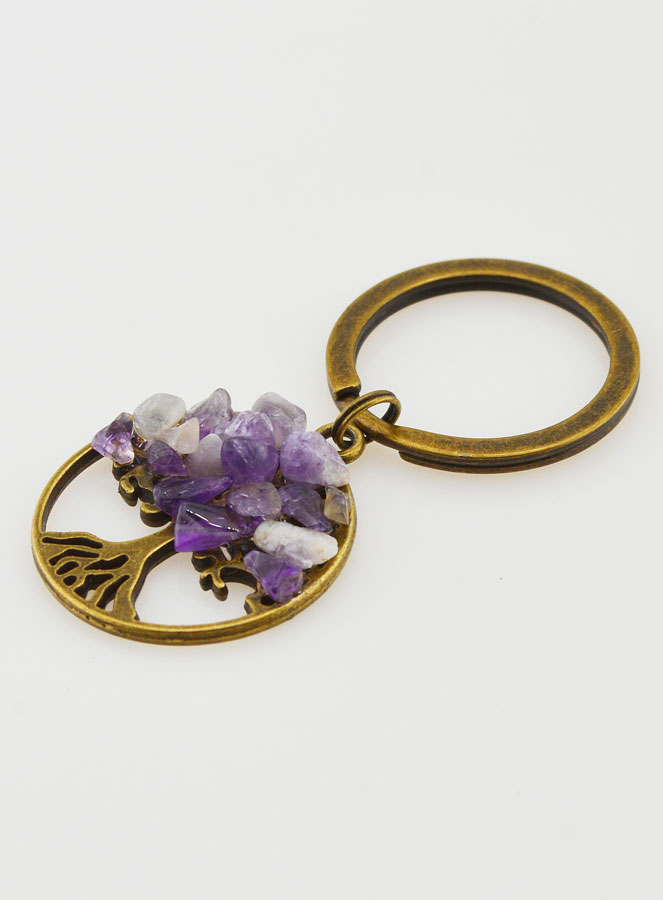 Portachiavi Albero della Vita - Ametista (pic 3)