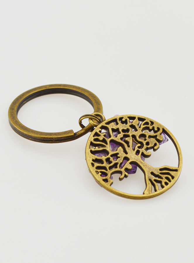 Portachiavi Albero della Vita - Ametista (pic 4)