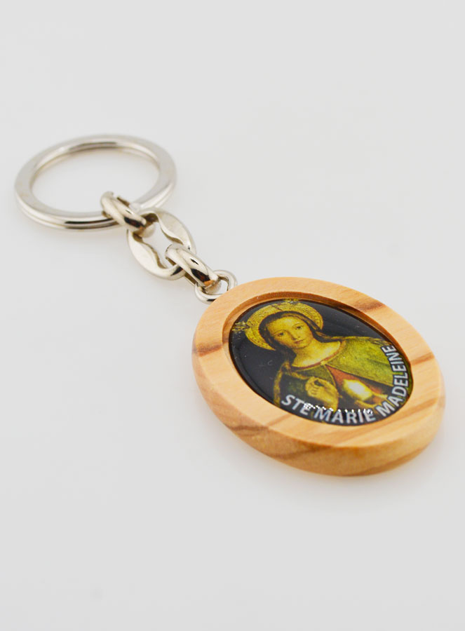 Portachiavi In Legno Di Ulivo Personalizzato – Lettera Dalla A Alla Z, Fatto A Mano In Germania (30x60x7 Mm)