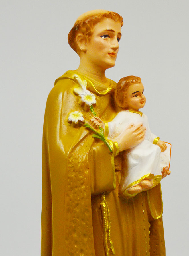 Statua Religiosa di Sant'Antonio di Padova - 30cm (pic 4)