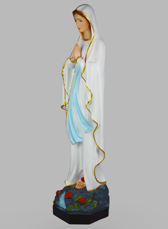 Grande Statua Religiosa Madonna di Lourdes - 1M (pic 2)