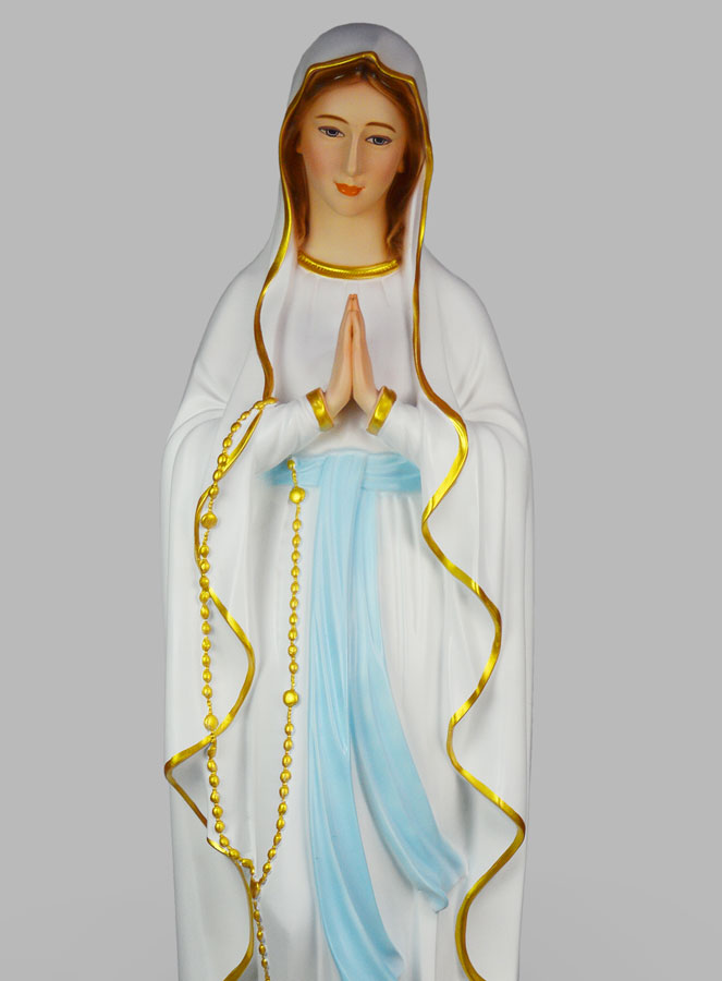 Grande Statua Religiosa Madonna di Lourdes - 1M (pic 3)