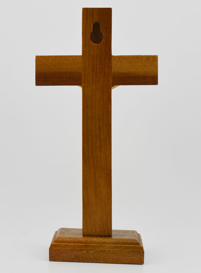 Crucifix Con Piedistallo Estraibile - 17cm (pic 4)