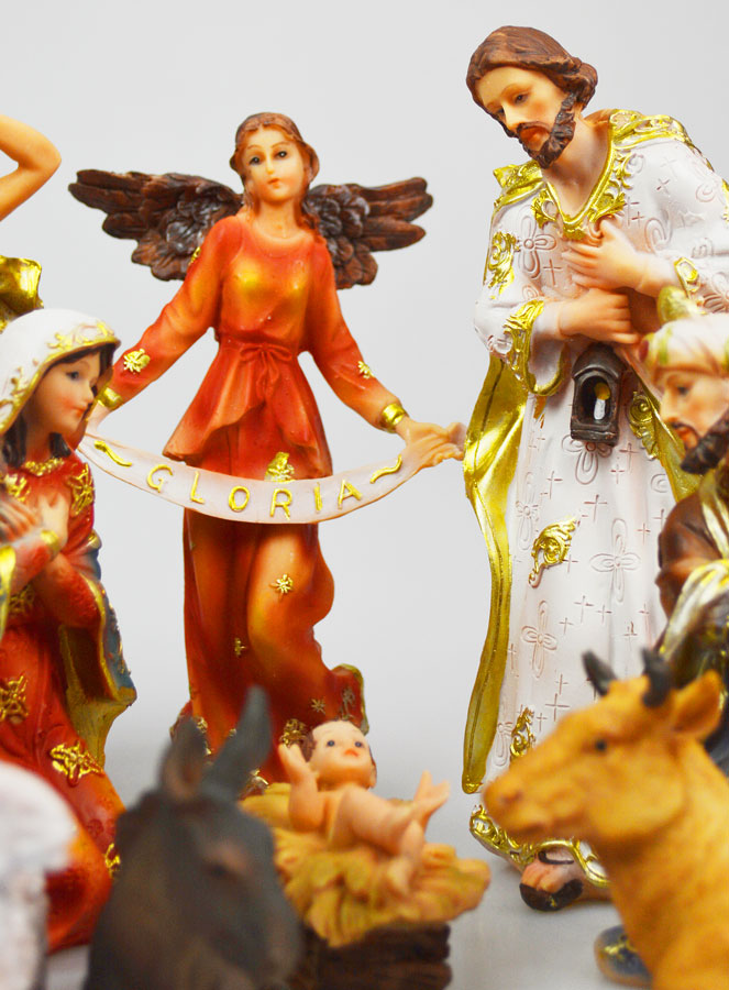 Presepe di Natale Completo 11 Figure - 20 cm (pic 3)