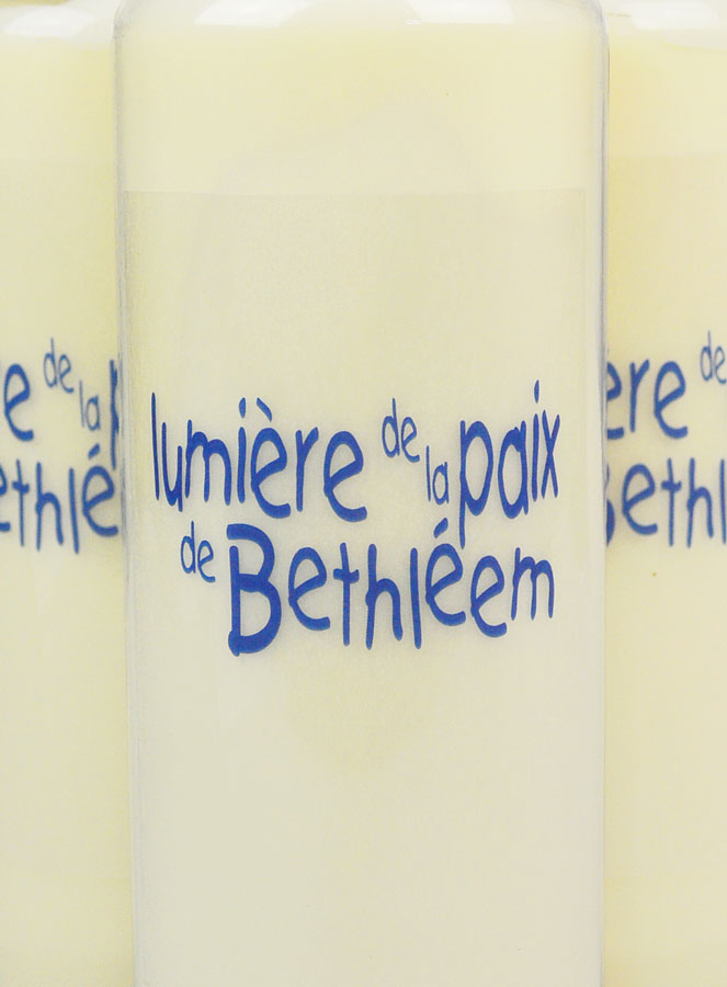 Set di 3 Candele di Novena Luce della Pace di Betlemme (pic 3)