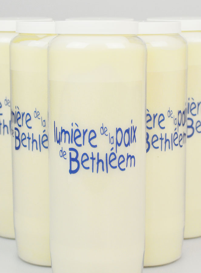 Set di 6 Candele di Novena Luce della Pace di Betlemme (pic 3)