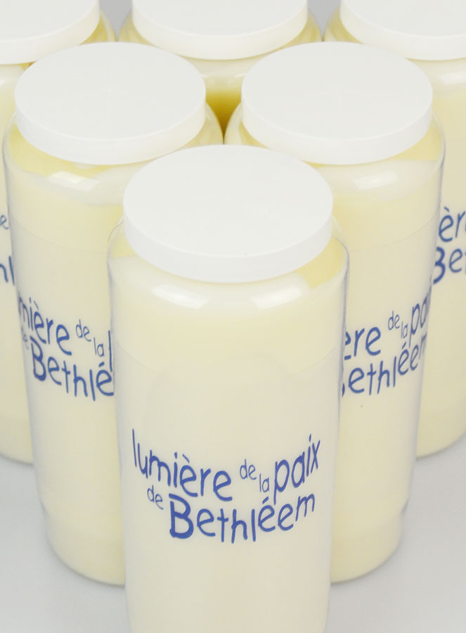 Set di 6 Candele di Novena Luce della Pace di Betlemme (pic 4)