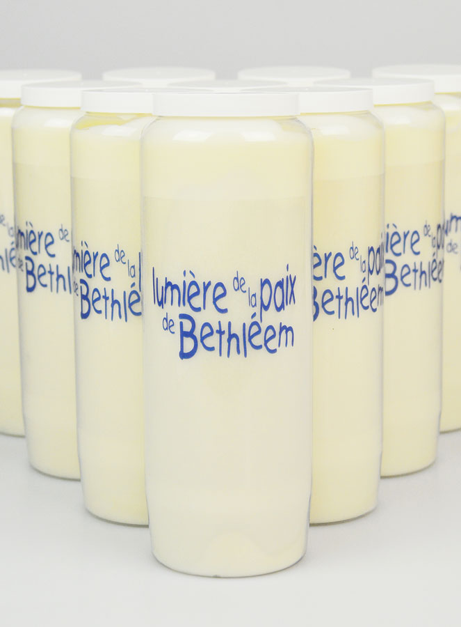 Set di 10 Candele di Novena Luce della Pace di Betlemme (pic 3)