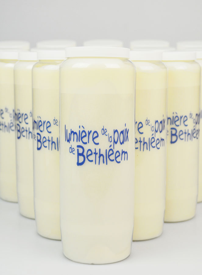 Set di 20 Candele di Novena Luce della Pace di Betlemme (pic 3)
