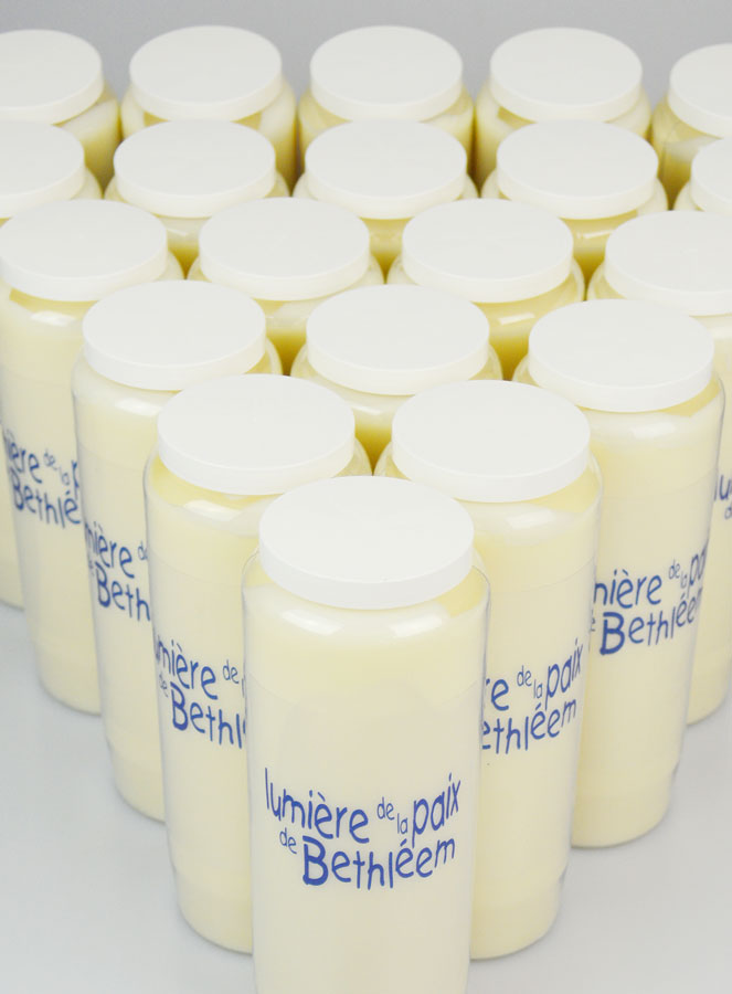 Set di 20 Candele di Novena Luce della Pace di Betlemme (pic 4)